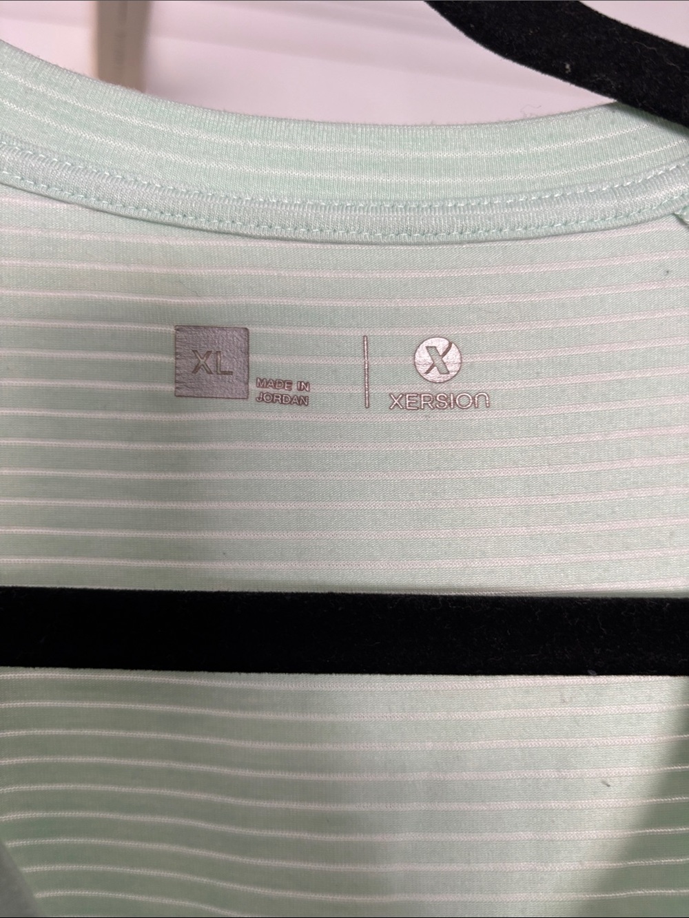 Xersion Mint Green Ribbed Tank Top - Picture 3 of 4